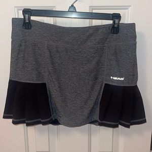 HEAD Women's Athletic Tennis Skort - Performance Training & Running Skirt